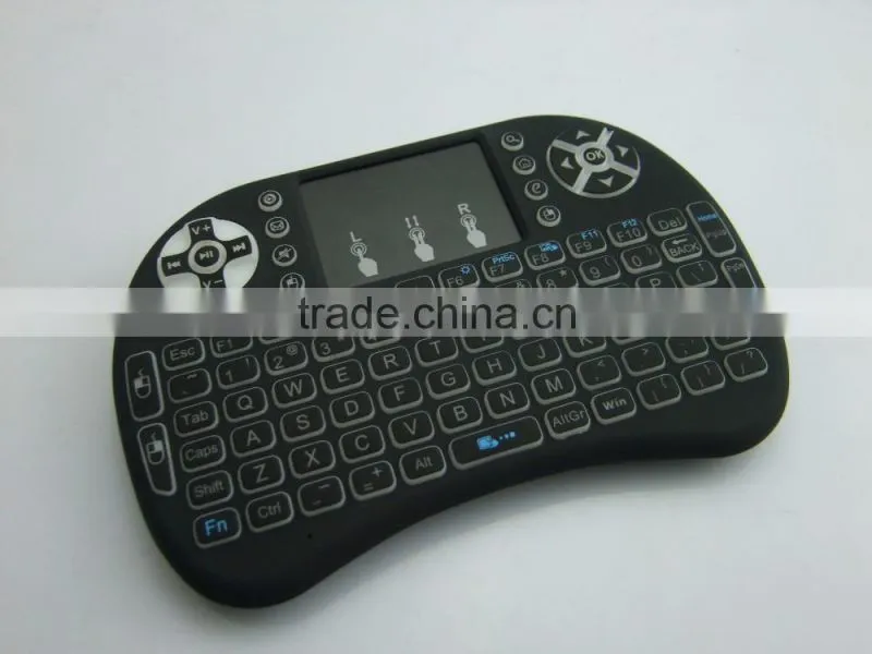 Wireless USB LED Backlit Keyboard for TV Box Computer