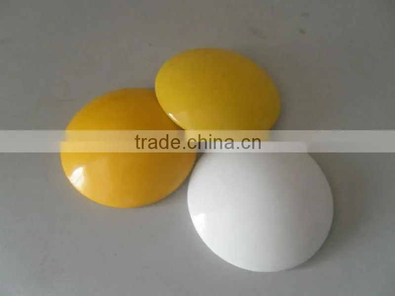 strong reflective yellow and white ceramic road stud