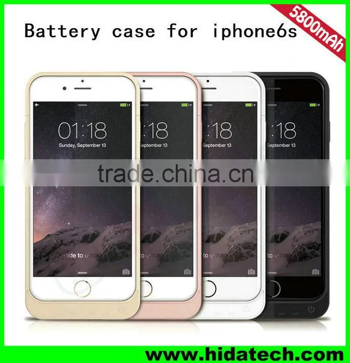 Portable Power Bank for iPhone 6s Backup Battery Case Power Bank for iPhone 6s