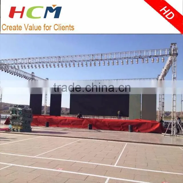 6mm led screen outdoor display panel/led advertising video wall p6 price on sale