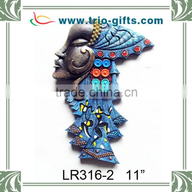 Promotion 2015 New Desgin Polyresin Souvenir Wall Hanging