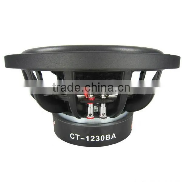 Cometa CT-1230BA 12inch 2000W China subwoofer for car/1200w subwoofer speaker/foam edge subwoofer