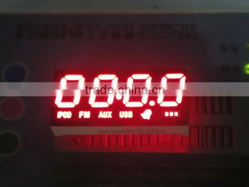 Factory price 7segment 0.3inch electric refrigerator screen
