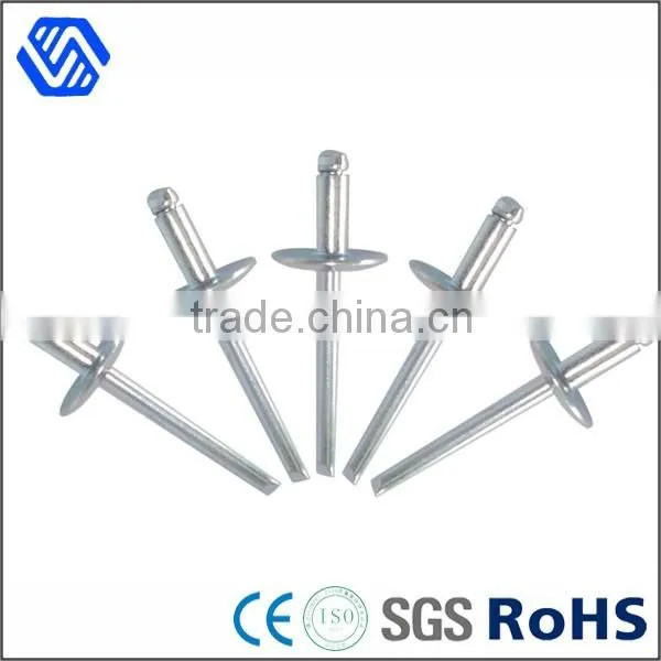 Slotted pan head aluminum blind rivet inner thread blind rivets