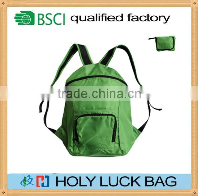 fashion school backpack foldable 2015 HL-PB170