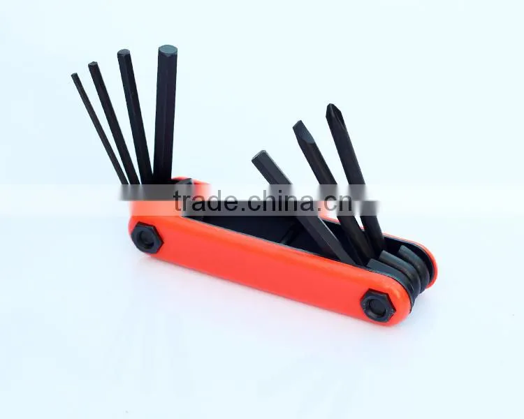 Mini Blackening Bicycle Multi RepairTool With Allen Key/Hex Key