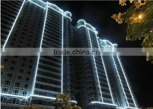 120v mini flex led neon light,220V 24V underwater neon flex,Flat Round 8W Neon Light