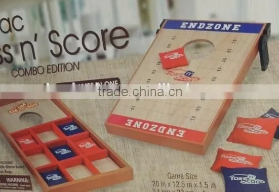 bean bag toss game set and corn hole game for outdoor games