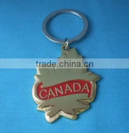 canada leaf keychain canada souvenir keychain