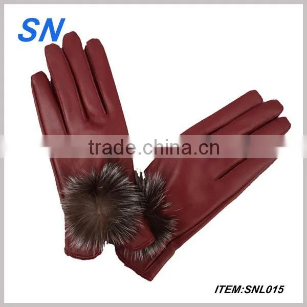 new style noble fashion cheap fancy sexy costume thin korea fashion sheep cheap leather gloves
