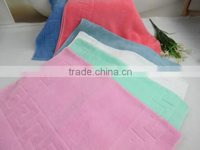 cotton bath towel good quality jacquard velvet
