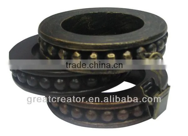 High Quality 2"Dia (50MM) Victorial Gold Round Smooth Wooden Curtain Rods (Poles); Accessories; Window Drapery Hardwares