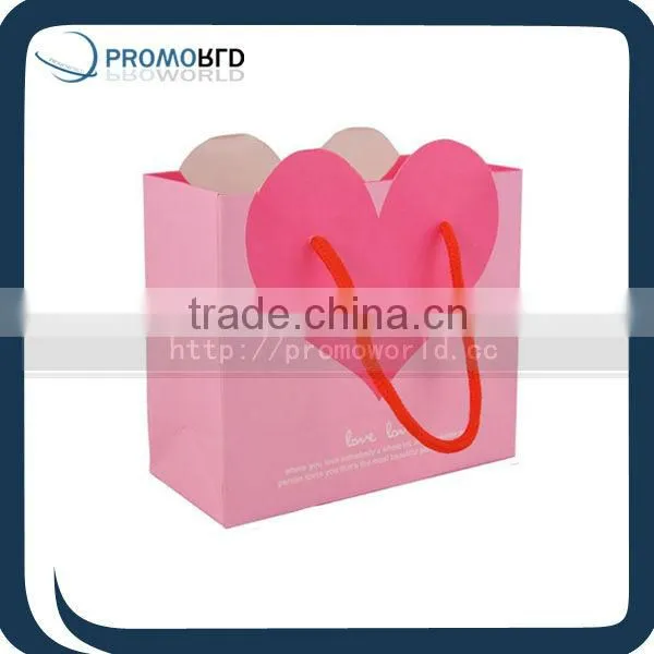 Paper carry decorative paper bags for promotional