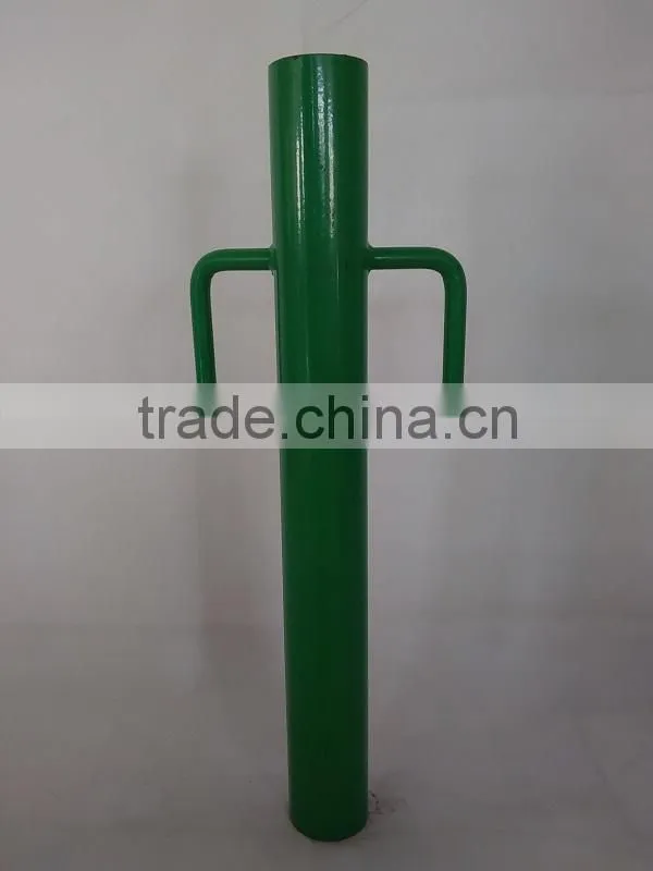 hand spraying and galvanized used fence post driver