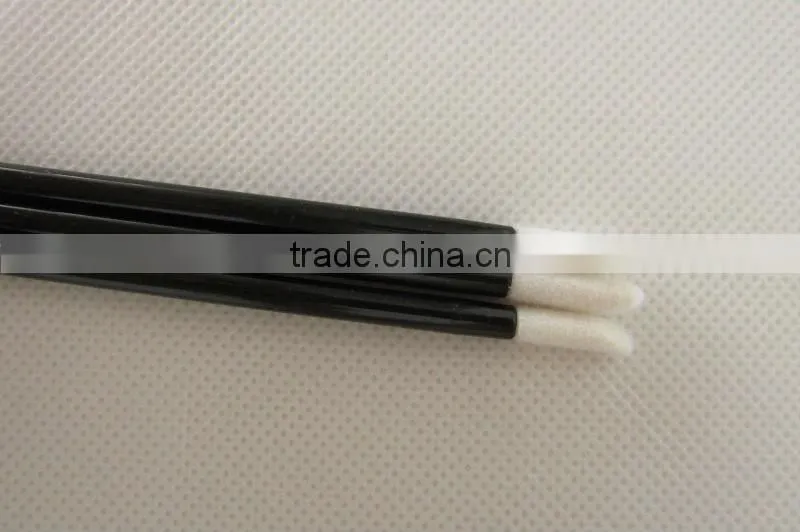 Microfiber swabs/microbrush for eyelashes