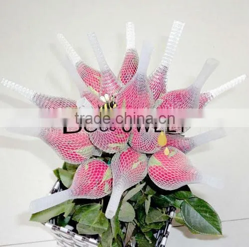 PE plastic fresh flower bud packaging net