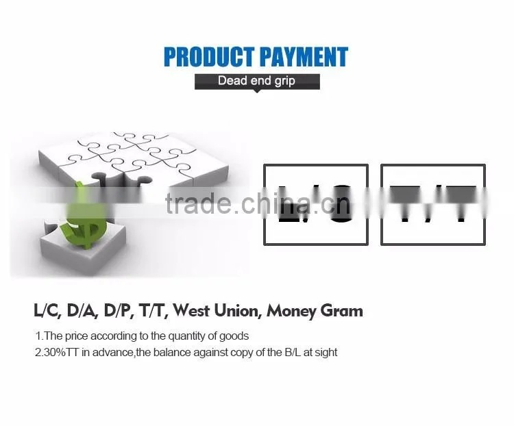 High quality ADSS Tension clamp pole line hardware