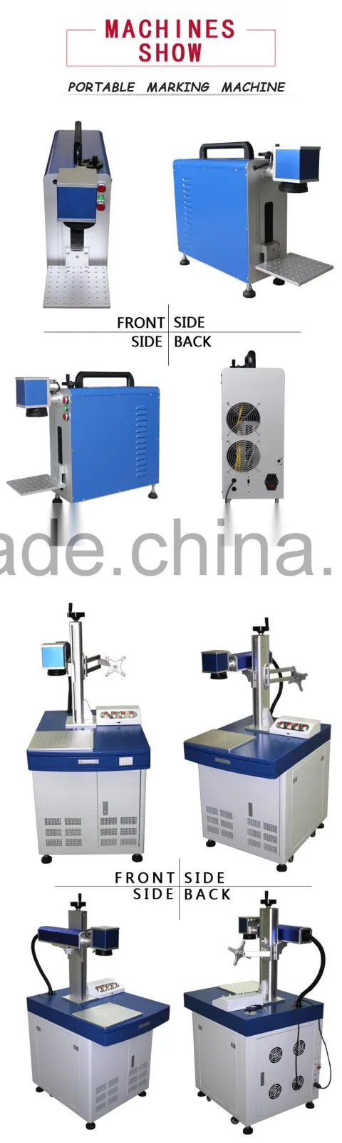paper laser marking machine plastic desktop laser marking machine