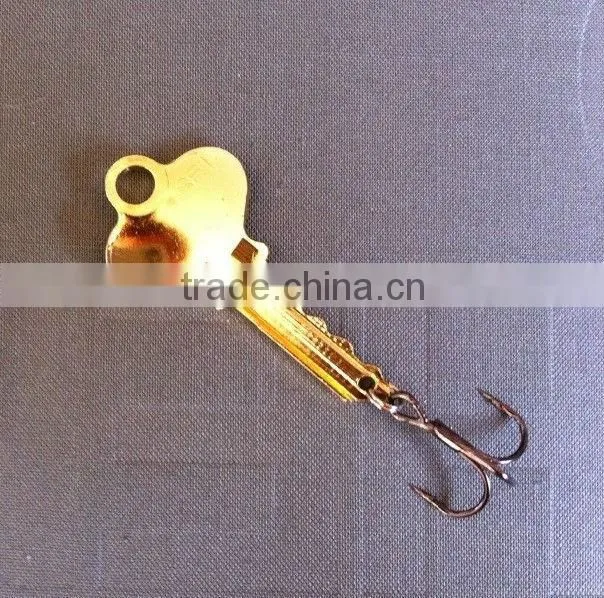 Orange Key style copper Spinner&spoon