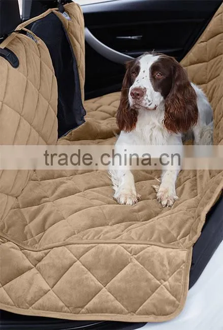 Microfiber Dog Hammock Car Seat Cover