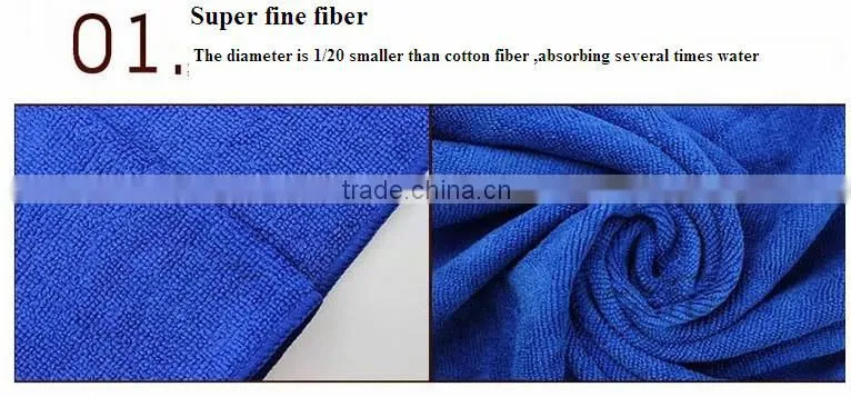 Microfiber Plush Cloth with wrapping trim