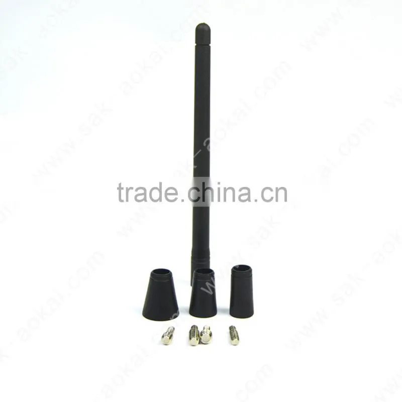 Easy installation wireless car am fm radio antenna with car antenna adapters