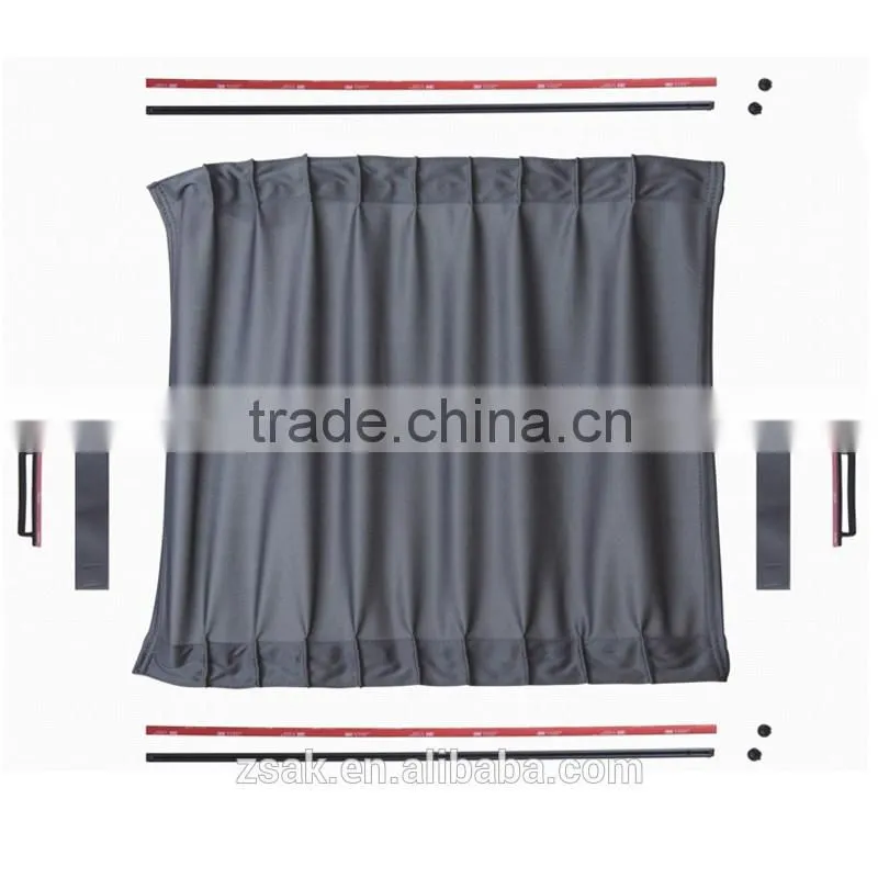 Universal 50/60/70cm cheap window sunshade rear window car curtains