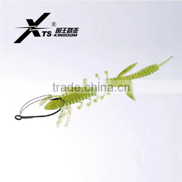 75mm 1.4g,100mm 3.2g Soft Plastic Worm Bait