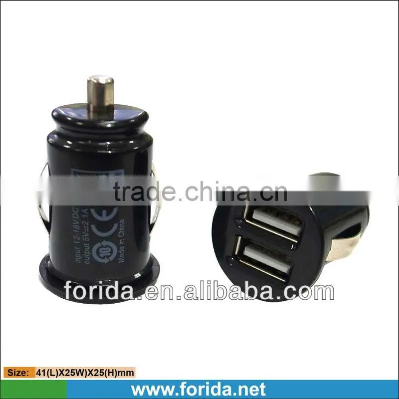 The Private Mode Dual Port USB Car Charger Can Print Logo