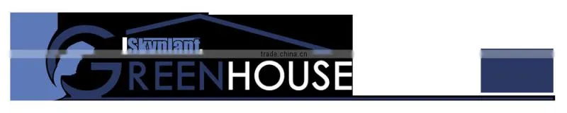 Horticultural Glass Greenhouse multi-span glass greenhouse