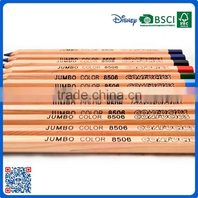2016 High grade lead multi colors pencils for kids
