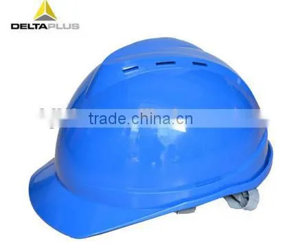 HDPE material V style and strengthen ventilation 8 fixed points harness adjustable safety helmet