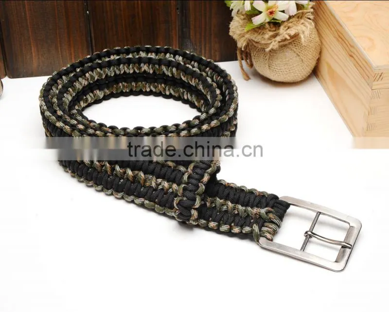 Survival Military Outdoor Tactical Metal Buckle Belt