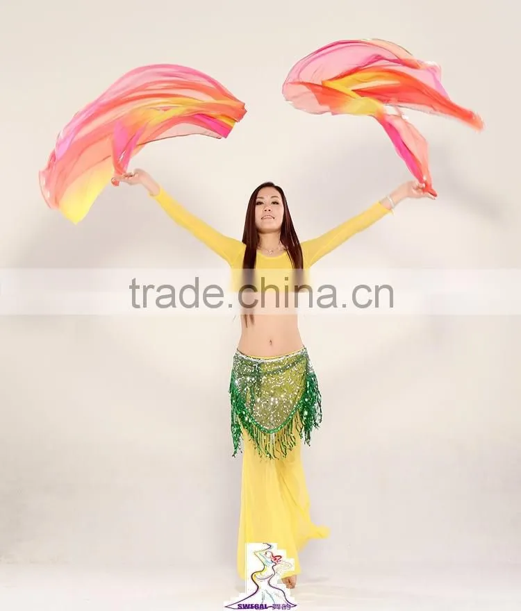 SWEGAL belly dance fan veils,belly dance hip scarf wholesale belly dance hip scarves SGBDD13010