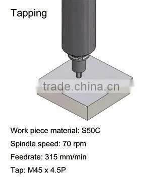 bridge type vertical machining center