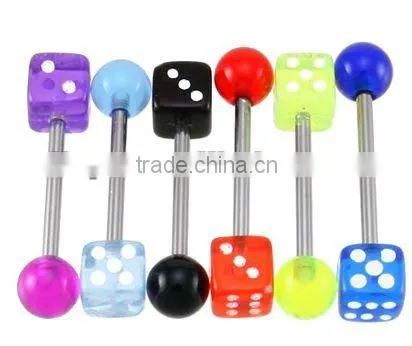Porcupine Tongue Ring