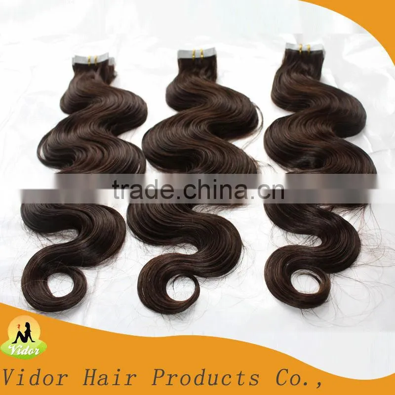 Silky Straight Virgin 100% Unprocessed Tape Hair Weft
