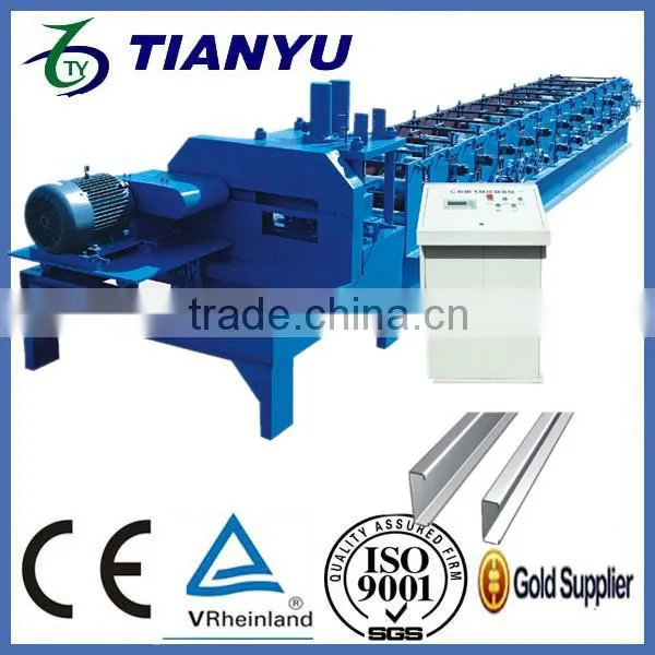 more popular cz purlin roll forming machine