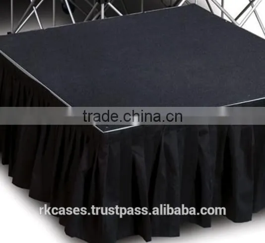 outdoor and strong stage systems with non-slip finish material on sale