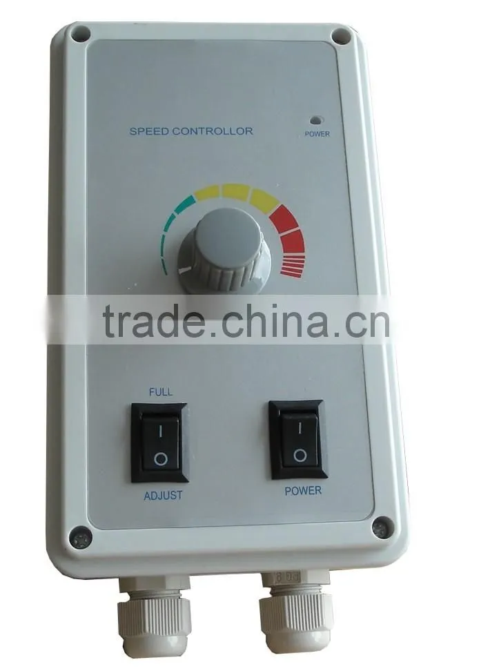 Suitable for most 230VAC ventilation fans Stepless Speed governor