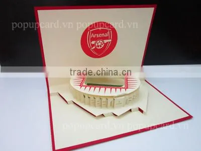 Doll (dancer doll) laser cutting 3d greeting card