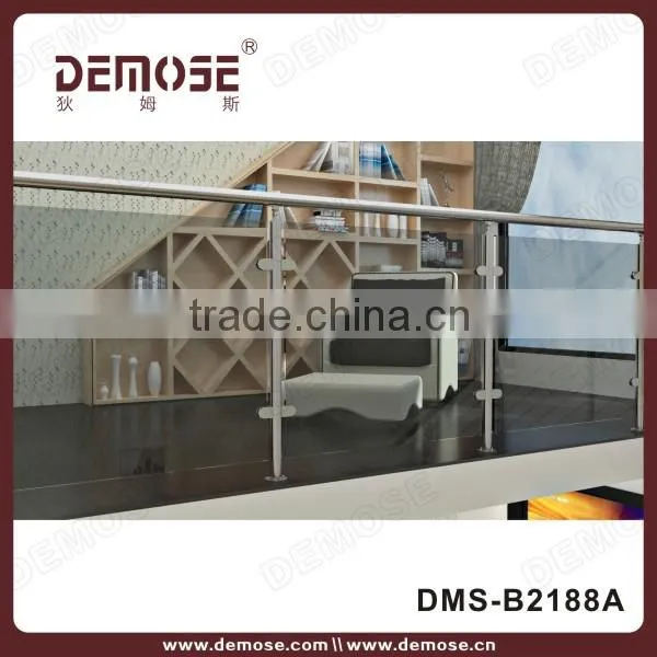 High quality stainless steel handrail support/glass clamp