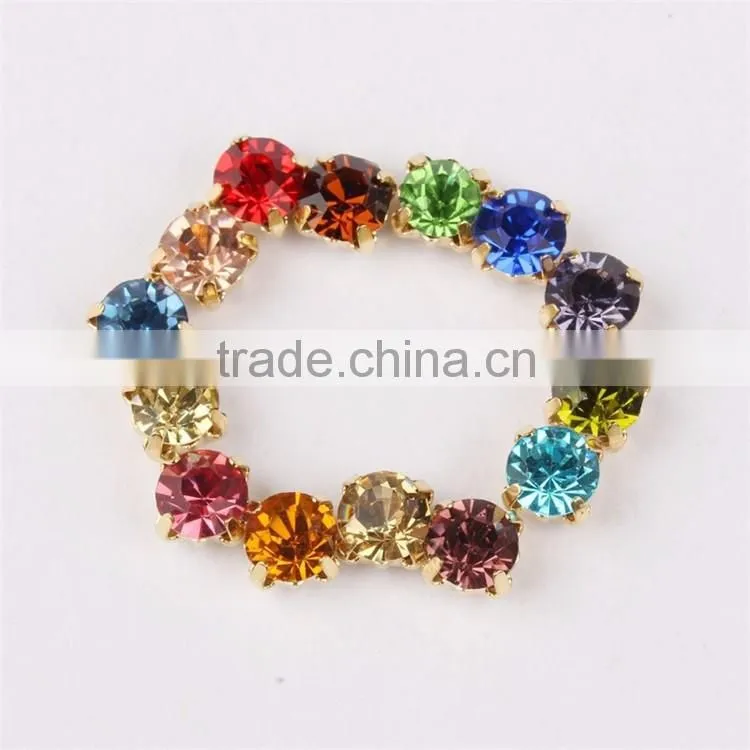 brand shoes material supplier rhinestone cup chain sew on rhinestone
