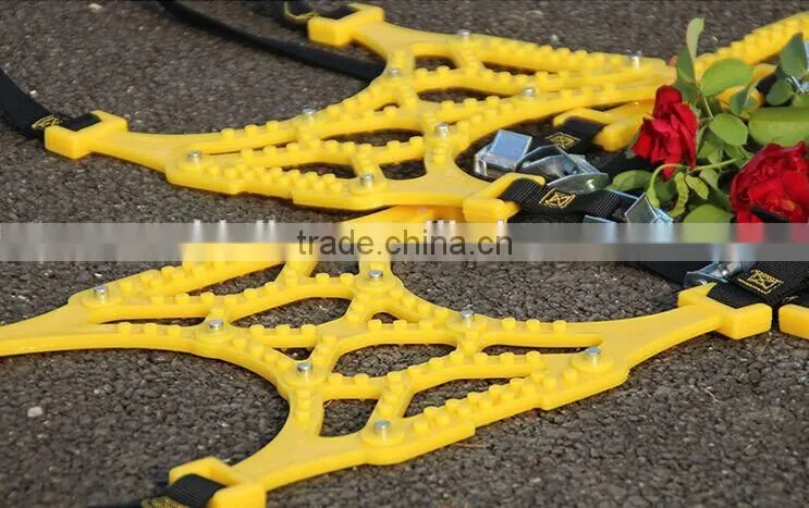 Quick mounting TPU Rubber snow chain for passenger car