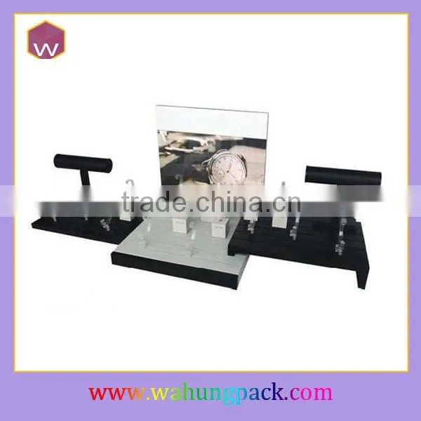 2015 Hot Sale Fashion Acrylic Watch Display Stand/Customized Mannequin Watch Display Counter