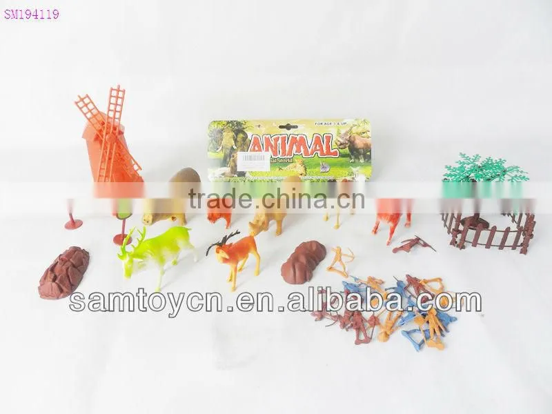 Bulk plastic animal toys for sale