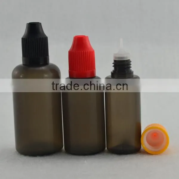 Packaging plastic/20 ml bottle dropper black/black dropper bottle