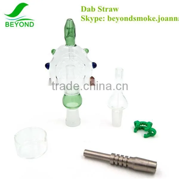 Honey Straw Concentrate Honey Dab Straw GR2 Titanium Tip Titanium Nail 14mm GR2 Nail