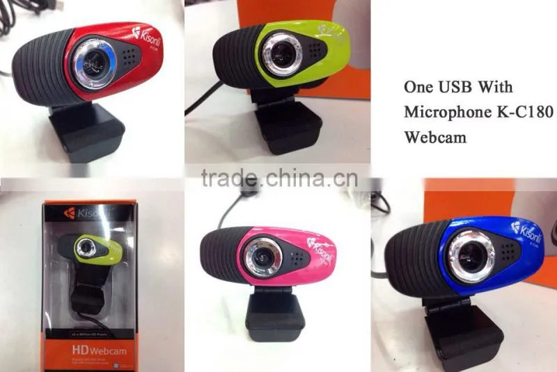 HD Web Camera with Led lights PC Webcam Hot Selling