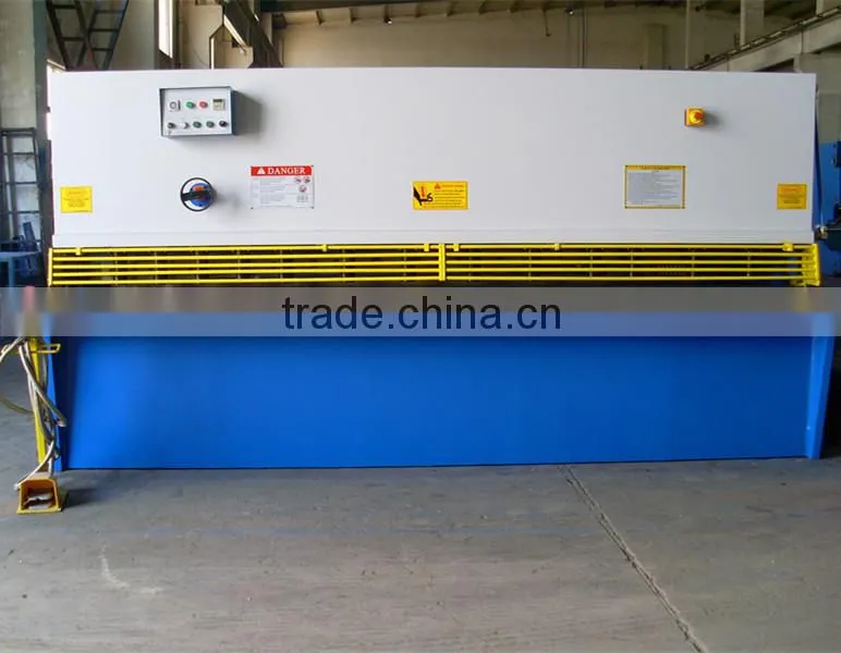 hydraulic guillotine metal plate shear machine, hydraulic metal shear machine